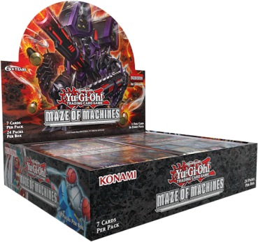 Yu-Gi-Oh - Maze of Machines Booster Display (24 Boosters) - DE